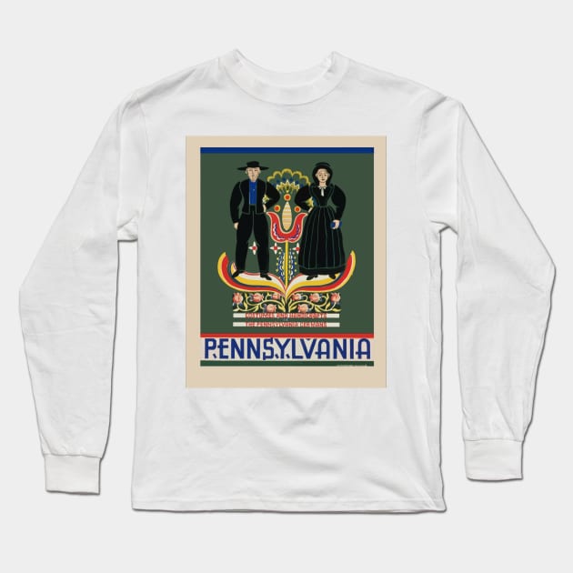 Pennsylvania Long Sleeve T-Shirt by Yaelledark